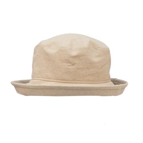 Puffin Gear Clothesline Linen UPF50 Sun Protection Slouch Hat-Made in Canada-Natural