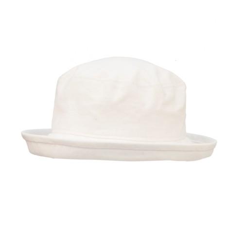 Puffin Gear Clothesline Linen UPF50 Sun Protection Slouch Hat-Made in Canada-White
