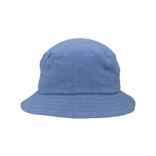 Puffin Gear Patio Linen UPF50 Sun Protection Bucket Hat-Made in Canada -Denim