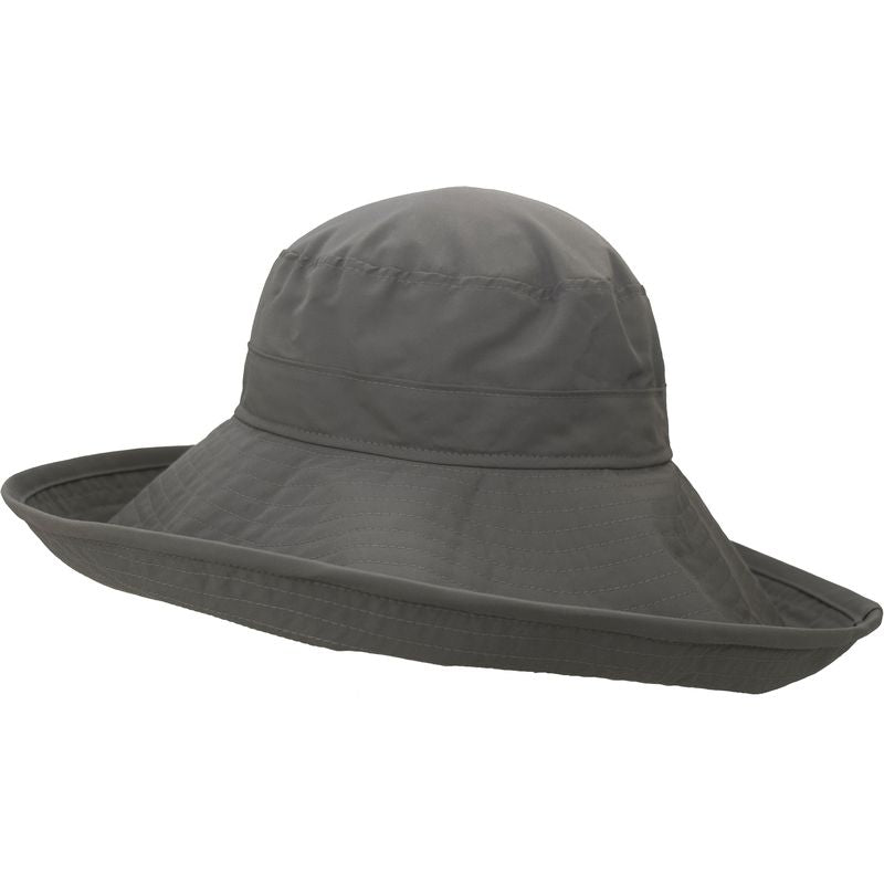Puffin Gear UPF50  Six Inch Wide Brim Sun Protection Starlet Hat-Made in Canada-Wolf Greay
