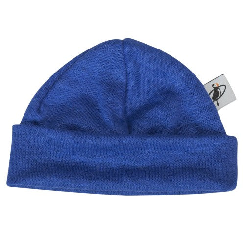 Infant Linen Jersey Beanie-Made in Canada-Royal