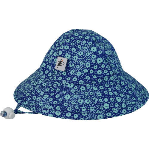 infant UPF50+ sun hat - coral reef